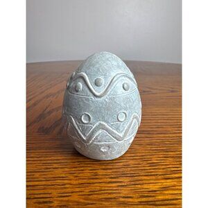 Isabel Bloom Easter Egg Retired 2003 Spring Concrete Figure Sculpture